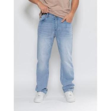 Imagem de Calça Jeans Masculina Reta Primeflex Crocker - 50653-Masculino