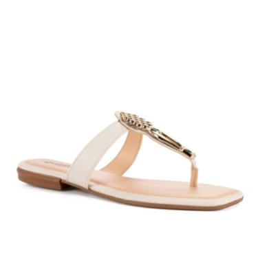 Imagem de Sandália Rasteira MF312 Moda Mississipi - Branco