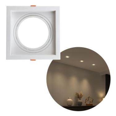 Imagem de Spot Embutir Recuado Conecta Teto P/ LED AR111 Opus 80754 ST3274 - Bra