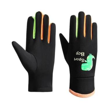 Imagem de Luvas De Ciclismo Para Crianças Com Estampa De Dinossauro, Quentes, À 