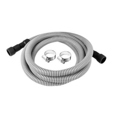 Imagem de Mangueira para lava-louças, mangueiras de substituição para máquina de lavar louça resistente com braçadeira, peça de substituição de lava-louças para apartamento de dormitório de aluguel de casa de