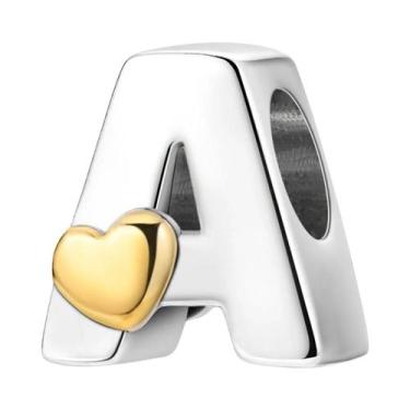 Imagem de Pingentes De Urso Fofo Banhados a Prata Para Pulseiras De Amizade Femi