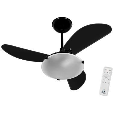 Imagem de Ventilador de Teto 3 Pás Controle Remoto Space Lustre Para 2 Lâmpadas Venti Delta
