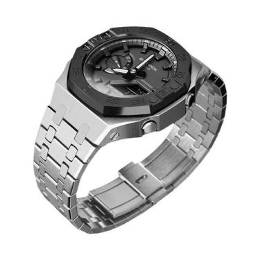 Imagem de Kit De Modificação CasiOak GA2100 De 3ª E 4ª Geração: Aro De Metal, Ca