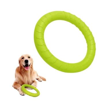 Imagem de Brinquedo Flutuante Durável Para Cães, Disco Voador Para Mastigadores 