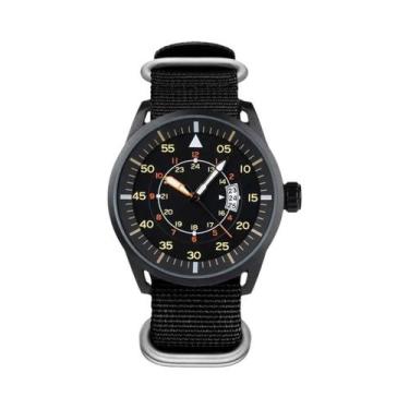 Imagem de Relógio Esportivo Masculino À Prova d'Água 50m Com Mostrador Grande Lu