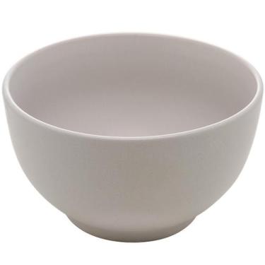 Imagem de Bowl Lyor de Cerâmica Cronus Bege 680ml Cumbuca Tigela para Saladas So