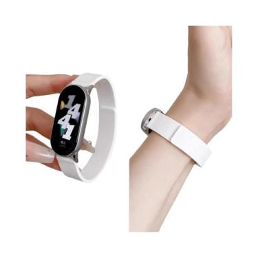 Imagem de Pulseira Magnética De Silicone Para Xiaomi Mi Band 10 9 8 - Acessório 