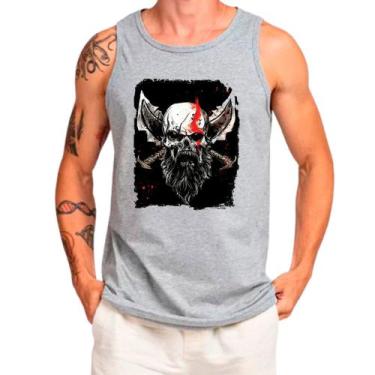 Imagem de Camiseta kratos god of war games jogos camisa masculina lançamento 01 