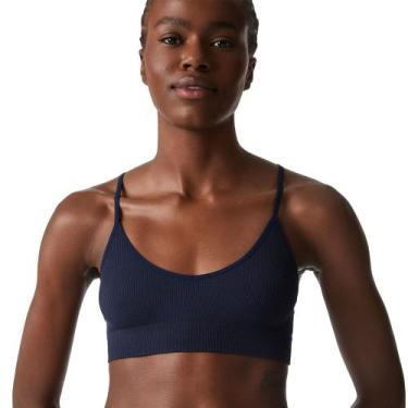 Imagem de Top Básico Hering Sem costura, Hrg1g, Azul escuro, M