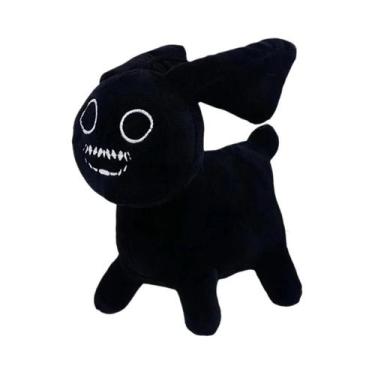 Imagem de Boneca De Pelúcia Fofa De Desenho Animado Em Formato De Terno Preto 23