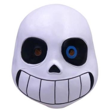 Imagem de Máscara de cosplay sem carnaval de Halloween, Páscoa, látex, tamanho ú