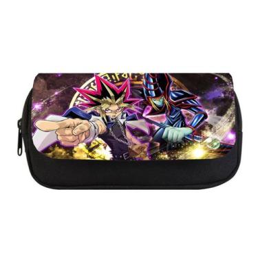 Imagem de Bolsa de lápis Yus Gi Oh Yugis Mutos Anime Big Capacity - Yiweisai