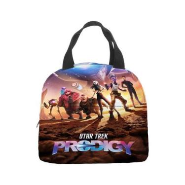 Imagem de Lancheira, bolsa térmica Anime Strange Worlds Portable Bento - yiweisa