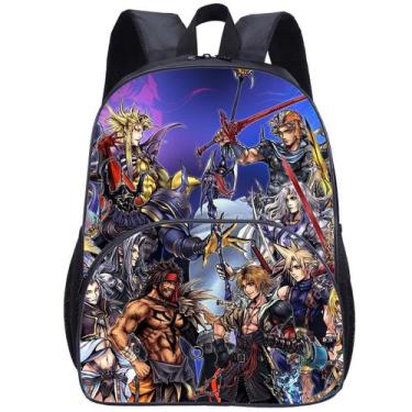 Imagem de Mochila escolar Finals Fantasy Anime para crianças - yiweisai