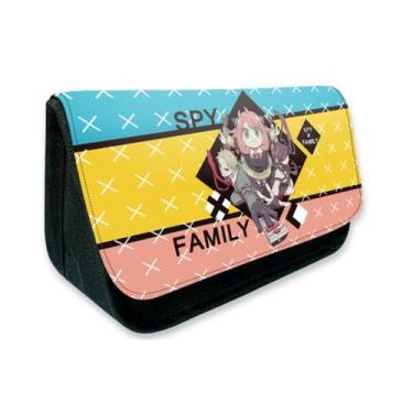 Imagem de Estojo para lápis Spys Family Cartoon Anime de grande capacidade - yiw
