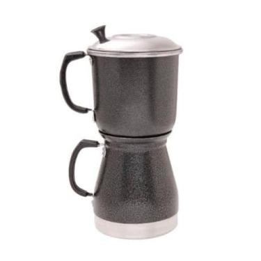 Imagem de Cafeteira Econômica Italiana - ALUMÍNNIOS BR, Preto