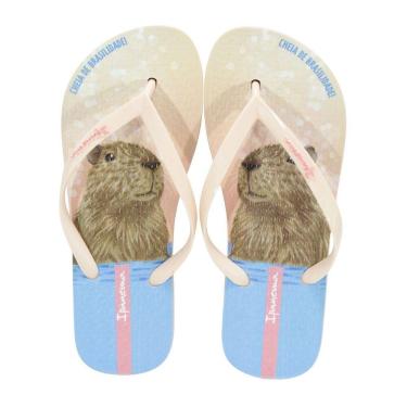 Imagem de Chinelo Ipanema Pets Pop Bege/Rosa/Azul