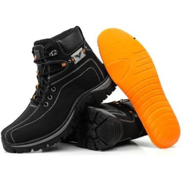 Imagem de Coturno Bota Masculino Adventure Trilha Trabalho Passeio Palmilha Gel 