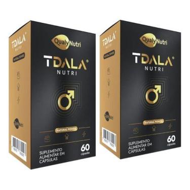 Imagem de Kit 2x Tdala 60 Capsúlas Arginina Taurina Zinco Qualynutri