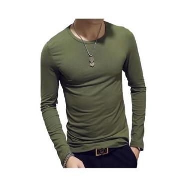 Imagem de Camiseta De Tênis Masculina Slim Fit De Manga Longa 2024, Roupas Espor