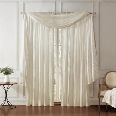 Imagem de Elrene Home Fashions 26865881509 Painel de bolso para varão drapeado, conjunto de 3, 13...