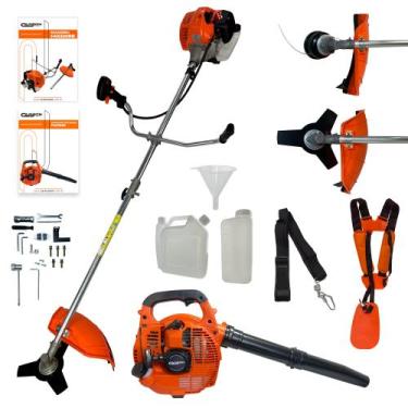 Imagem de Roçadeira Bipartida a Gasolina 2,5PH 52cc com Soprador de Folhas a Gas