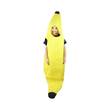 Imagem de Fantasia De Banana Para Crianças No Halloween, Traje De Fruta, Roupas 