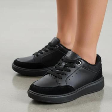Imagem de Tênis Menino Molekinho Casual Conforto 2861.117 - Preto-Masculino