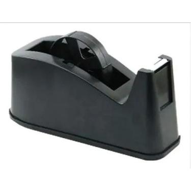Imagem de Suporte para Fita Adesiva Grande de Mesa Preto BRW 01un