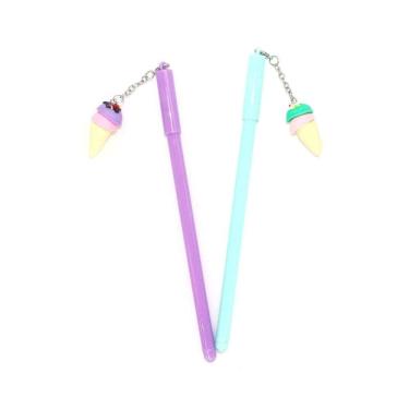 Imagem de Caneta Fine Line Le Decorada Sorvete 0.5mm com 2 Unidades Colorida