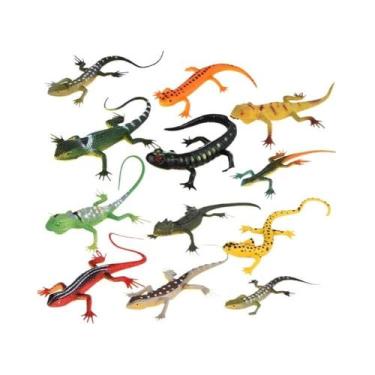 Imagem de Modelos De Répteis E Lagartos Educacionais Para Crianças, Bonecos Arti