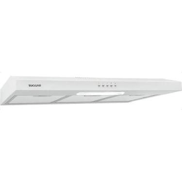 Imagem de Depurador de Cozinha Suggar Slim Branco de parede 80cm x 8.5, 110V