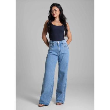 Imagem de Calça Jeans Sawary Wide Leg - 282427
