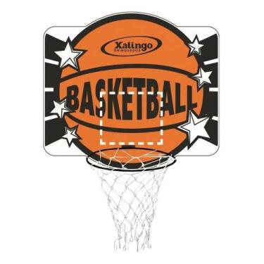 Imagem de Cesta De Basquete Tabela Madeira Esporte - Xalingo