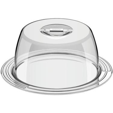 Imagem de Porta Queijo Inox com Tampa Tramontina Ciclo