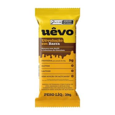 Imagem de Barra de Proteína - 29g Banana com Aveia - Uêvo