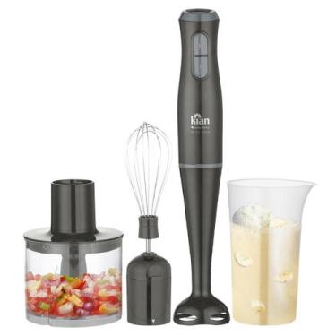 Imagem de Mixer 3 em 1 Multifunções 2 Velocidades 350W - Kian, 110V, Cinza