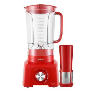 Imagem de Liquidificador Turbo Pro 2L 12 Velocidades 1200W - Philco, 110V, Verme