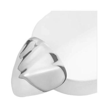 Imagem de Broche Geométrico De Aço Inoxidável Banhado a Ouro 18k, Acessório De V