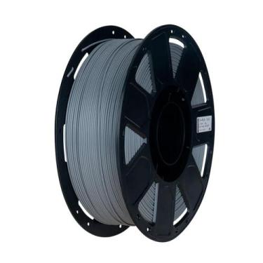 Imagem de Filamento 1,75mm Ender-PLA, 1kg, Cinza, para Impressora 3D, 3301010122