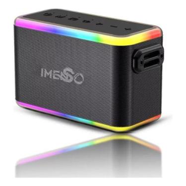Imagem de Caixa De Som Bluetooth Imenso X31 80w Ipx4 Bivolt C/ 2 Mic