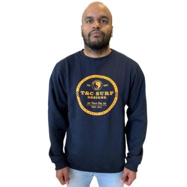 Imagem de Blusa De Moletom Town & Country Gola Careca Original 2025, Azul, Marin