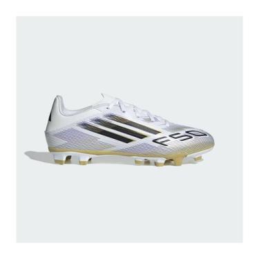 Imagem de Chuteira Adidas Campo F50 Club FG/MG Adulto Unissex 2025, 42, Branco