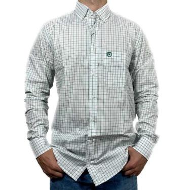 Imagem de Camisa Manga Longa Country Masculina Txc, Branco, P