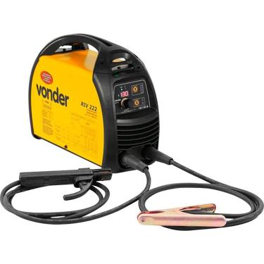 Imagem de Retificador Inversor para Solda Elétrica RIV 222 Bivolt 110V-220V com Acessórios Vonder