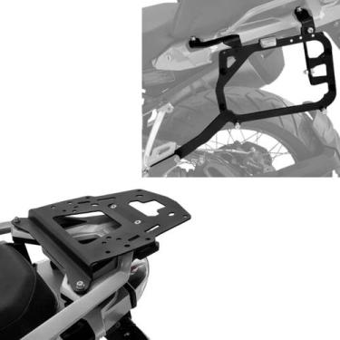 Imagem de Bagageiro + Suporte Lateral Bmw R1200gs Adv 2013+/ R1250gs Adv 2019+ -