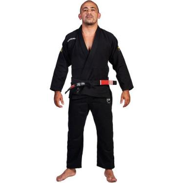 Imagem de Kimono Jiu Jitsu Koral Flow Preto Masculino, A0
