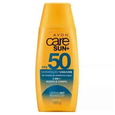Imagem de Protetor Solar Care Sun 2 Em 1 Rosto e Corpo Fps50 200g - Avon - Avon 