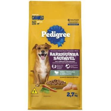 Imagem de Ração Pedigree Dry Adulto Raças Pequenas e Minis Barriguinha Saudável 